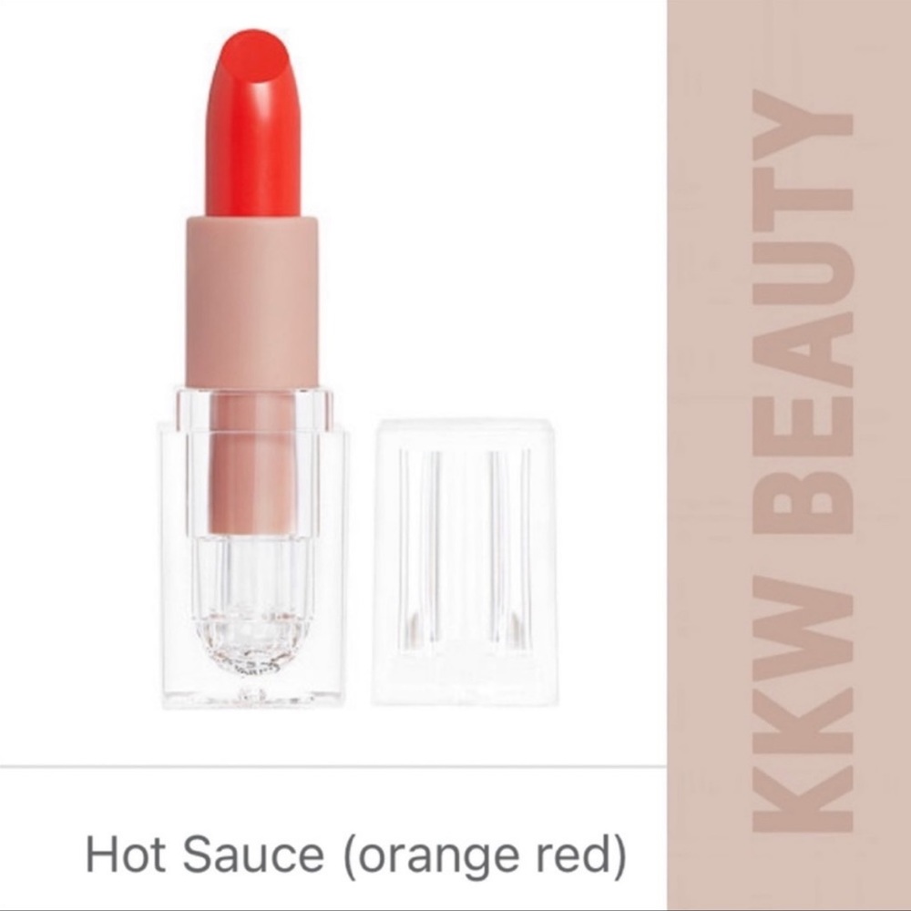 KKW Beauty Lipstick Hot Sauce NIB